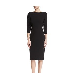 Theory sheath dress, three quarter sleeves